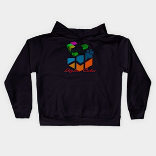 Digital Cubes Kids Hoodie